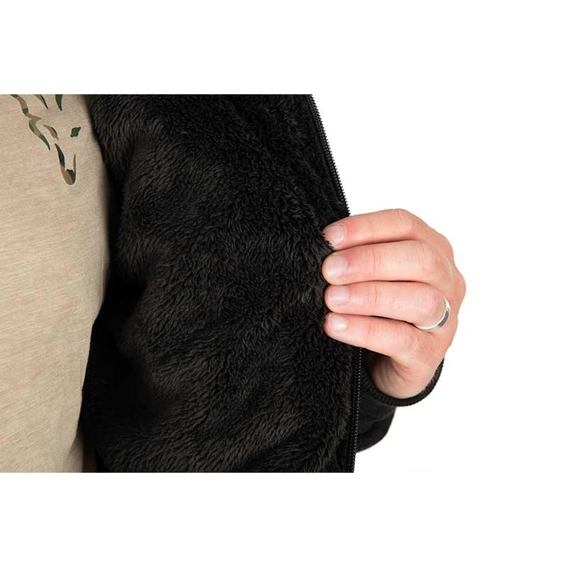 Fox - Veste Sherpa Jacket Black Orange Fox - Veste Sherpa Jacket Black Orange