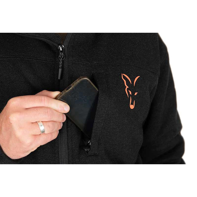 Fox - Veste Sherpa Jacket Black Orange Fox - Veste Sherpa Jacket Black Orange