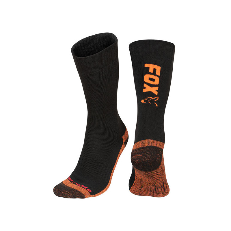 Fox - Chaussettes Fox collection Black-orange socks