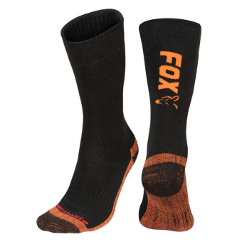 Fox - Chaussettes Fox collection Black-orange socks