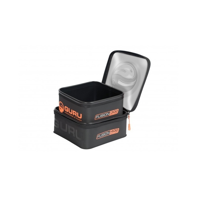 BOITE DE RANGEMENT EVA STORAGE FUSION 400 + BAIT PRO 300 COMBO GURU