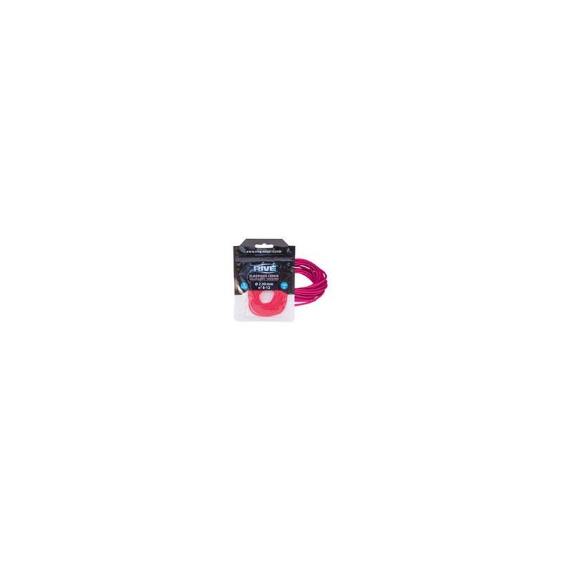 ÉLASTIQUE CREUX - 2.30 MM X 3M - ROSE RIVE ÉLASTIQUE CREUX - 2.30 MM X 3M - ROSE RIVE