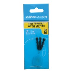 STOP FLOAT FREE RUNING SWIWEL STOPPERS M CRESTA
