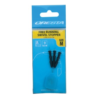 STOP FLOAT FREE RUNING SWIWEL STOPPERS M CRESTA