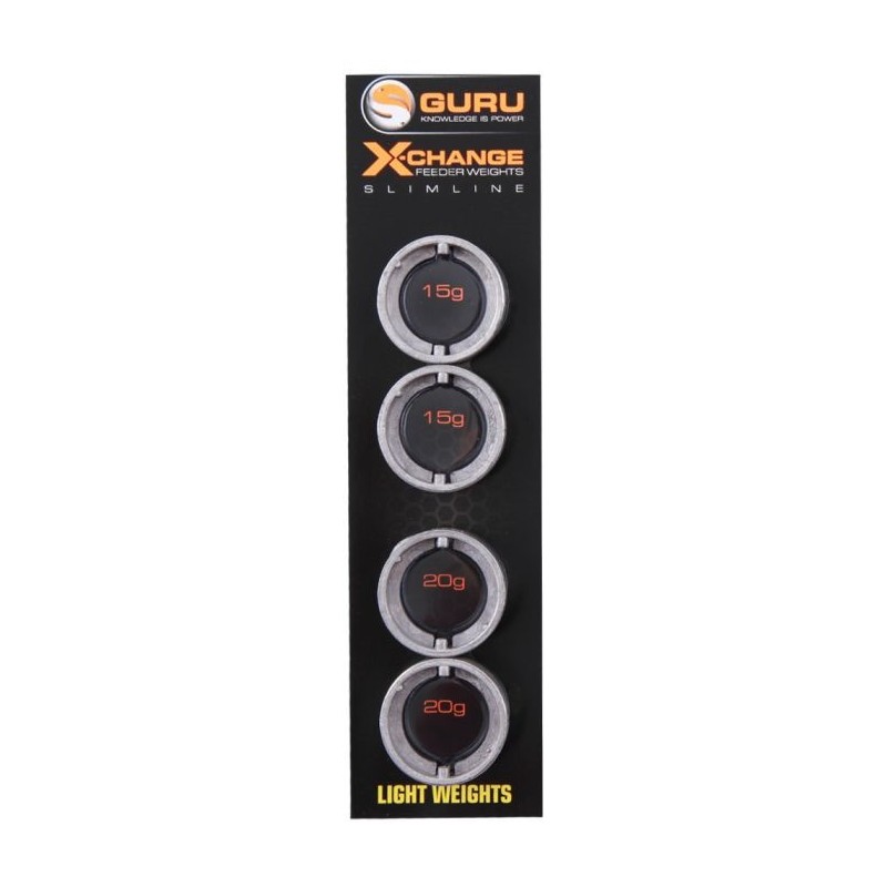 POIDS INTERCHANGEABLES  FEEDER WEIGHTS X CHANGE SLIMLINE GURU