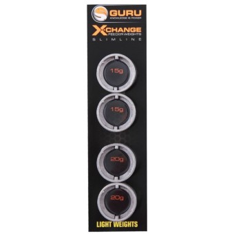 POIDS INTERCHANGEABLES  FEEDER WEIGHTS X CHANGE SLIMLINE GURU