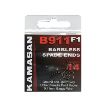 HAMEÇON A PALETTE B911 F1 SPADE SANS ARDILLONS KAMASAN