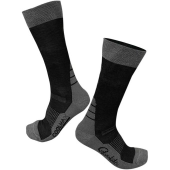 CHAUSETTES G-SOCKS COOLMAX GRIS/NOIR GAMAKATSU
