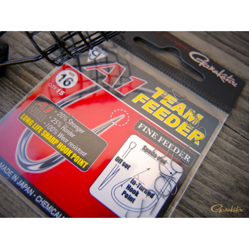 HAMEÇON A1 TEAM FEEDER FINE FEEDER GAMAKATSU