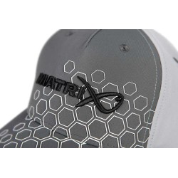 CASQUETTE HEX PRINT BASEBALL CAP GREY MATRIX