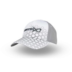 CASQUETTE HEX PRINT BASEBALL CAP WHITE MATRIX
