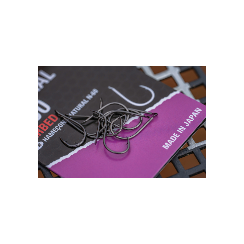 HAMEÇON A PALETTE NATURAL N-60 AVEC ARDILLON PRESTON INNOVATIONS