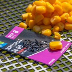 HAMEÇON A PALETTE NATURAL N-60 AVEC ARDILLON PRESTON INNOVATIONS