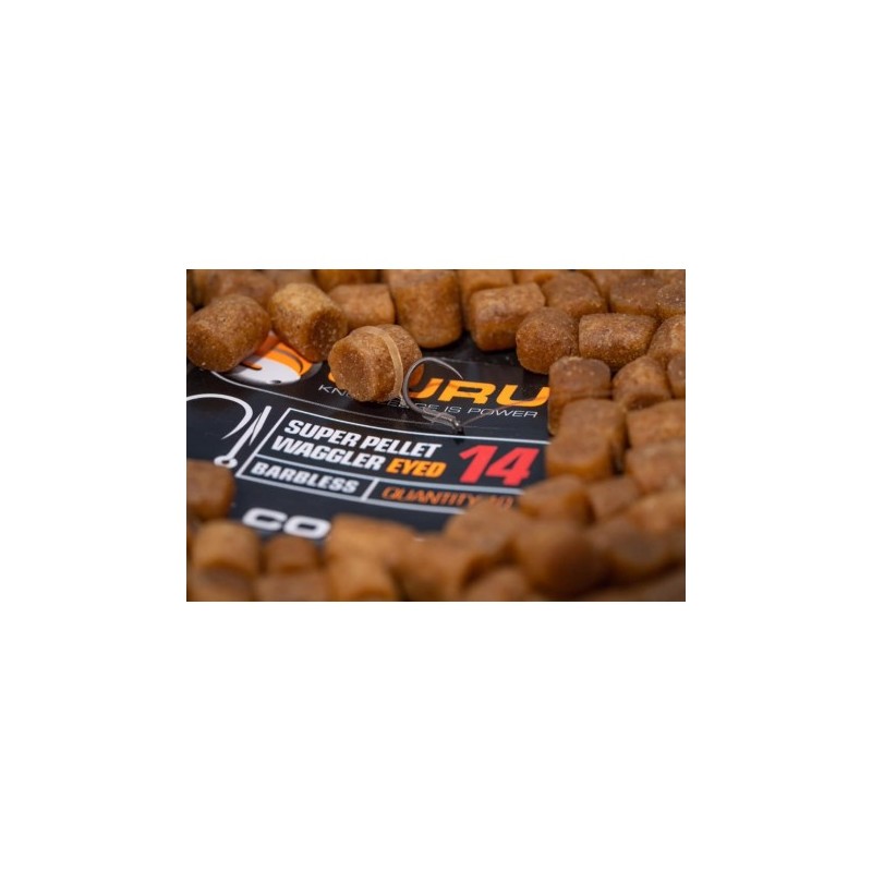 HAMEÇON SUPER PELLET WAGGLER EYED GURU
