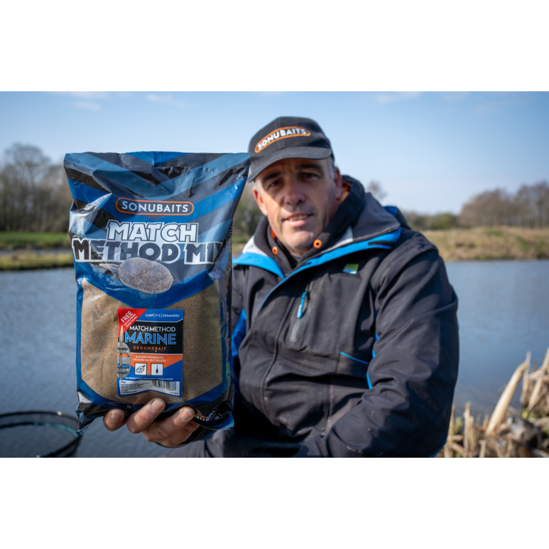AMORCE METHOD MATCH METHOD MIX MARINE SONUBAITS