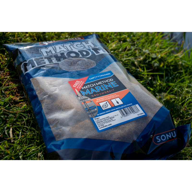 AMORCE METHOD MATCH METHOD MIX MARINE SONUBAITS