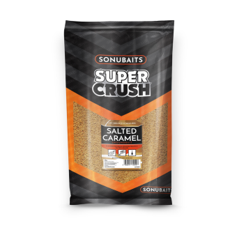 AMORCE SUPER CRUSH SALTED CARAMEL GROUNBAIT SONUBAITS