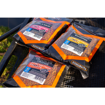 PELLETS STIKI METHOD PELLETS KRILL & SQUID 2 MM SONUBAITS