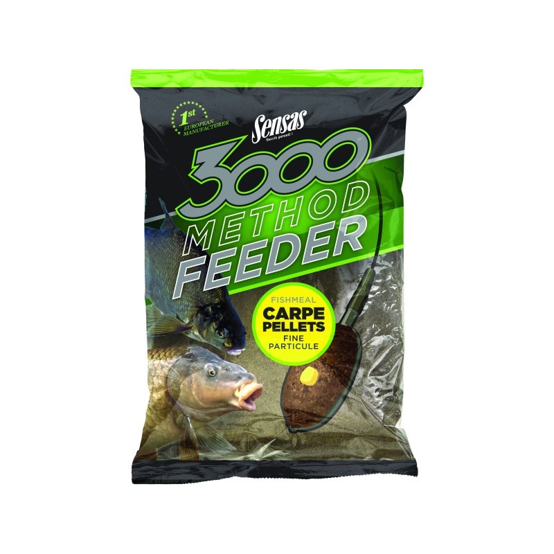 AMORCE 3000 METHOD FEEDER CARPE PELLETS SENSAS AMORCE 3000 METHOD FEEDER CARPE PELLETS SENSAS