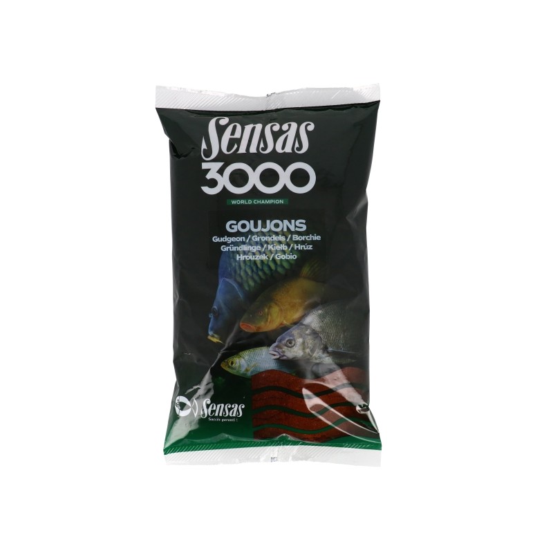 AMORCE 3000 GOUJONS SENSAS AMORCE 3000 GOUJONS SENSAS