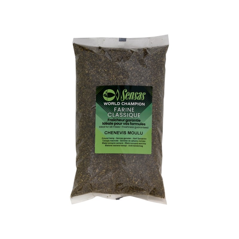FARINE CLASSIQUE CHÈNEVIS MOULU SENSAS FARINE CLASSIQUE CHÈNEVIS MOULU SENSAS
