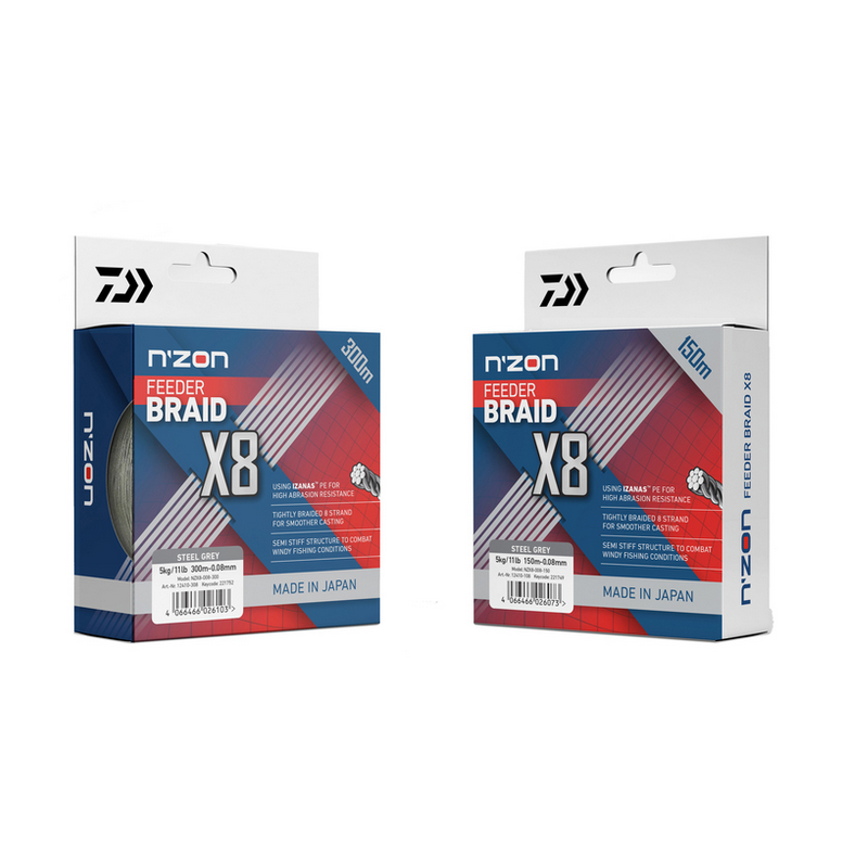TRESSE FEEDER BRAID X8 N ZON