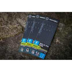 HAMEÇON MONTÉ MXC-3 BAYONETS 10CM BOILIE PIN RIGS MATRIX