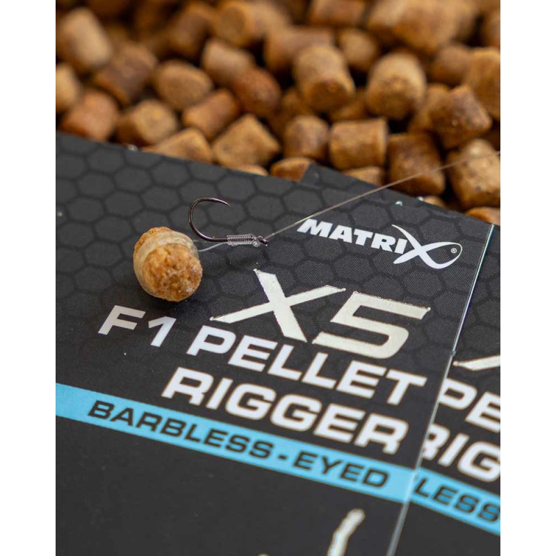 HAMEÇON X5 F1 PELLET RIGER MATRIX