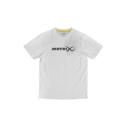 T-SHIRT HEX PRINT WHITE  MATRIX
