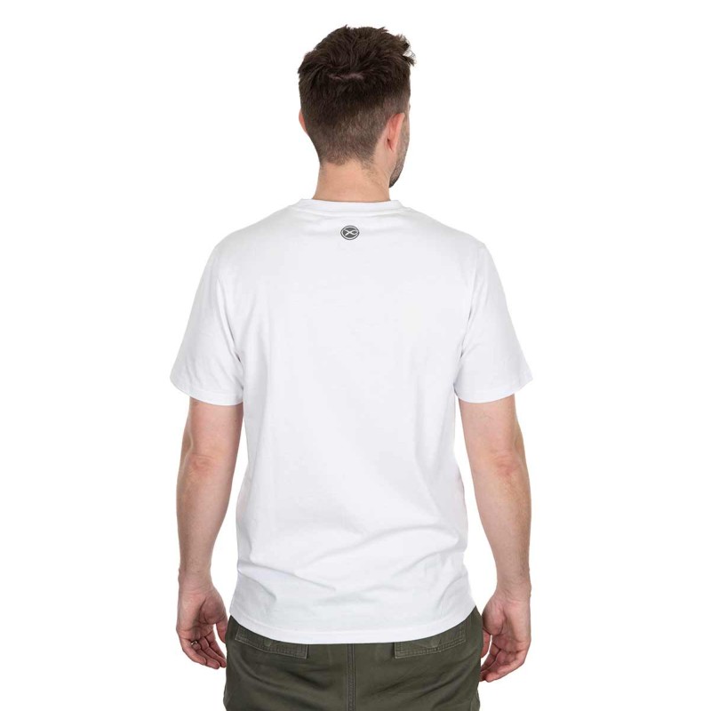 T-SHIRT HEX PRINT WHITE  MATRIX