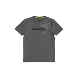 T-SHIRT HEX PRINT GREY MATRIX