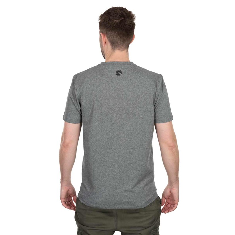 T-SHIRT HEX PRINT GREY MATRIX