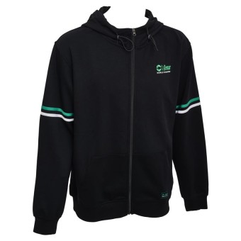 VESTE ZIPPEE FLEX LIGHT BLACK SENSAS