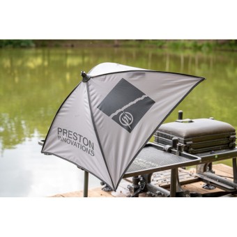 OMBRELLE A ESCHE OFFBOX GREY BAIT BROLLY PRESTON INNOVATIONS