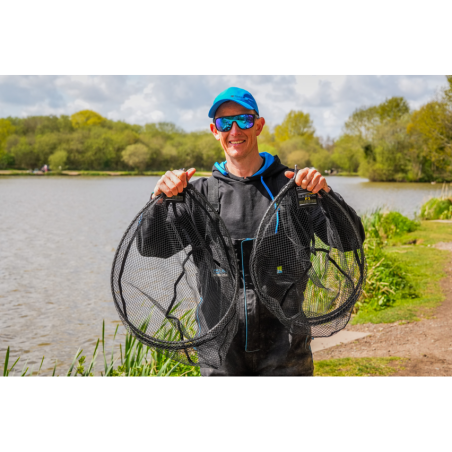 TÊTE D ÉPUISETTE CARBON F1 LATEX LANDING NET PRESTON INNOVATIONS