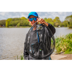 TÊTE D ÉPUISETTE CARBON F1 LATEX LANDING NET PRESTON INNOVATIONS