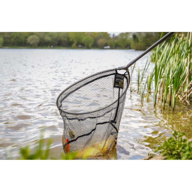 TÊTE D ÉPUISETTE CARBON F1 LATEX LANDING NET PRESTON INNOVATIONS