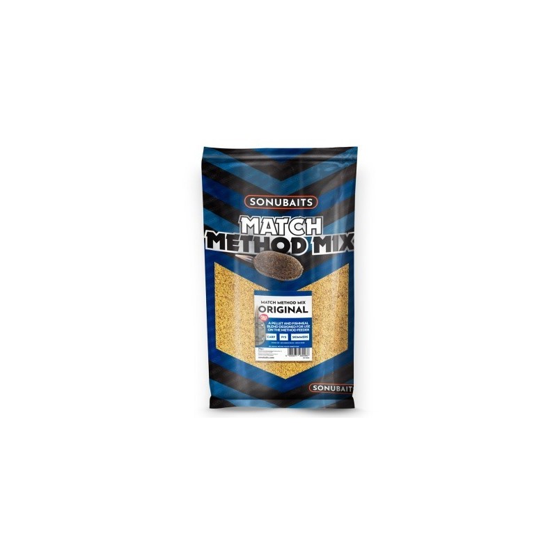 AMORCE MATCH METHOD ORIGINAL MIX 2 KILOS SONUBAITS AMORCE MATCH METHOD ORIGINAL MIX 2 KILOS SONUBAITS