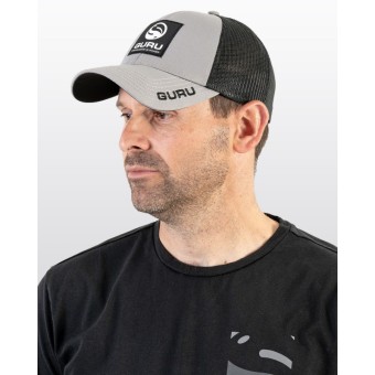 CASQUETTE GREY PATCH TRUCKER CAP GURU