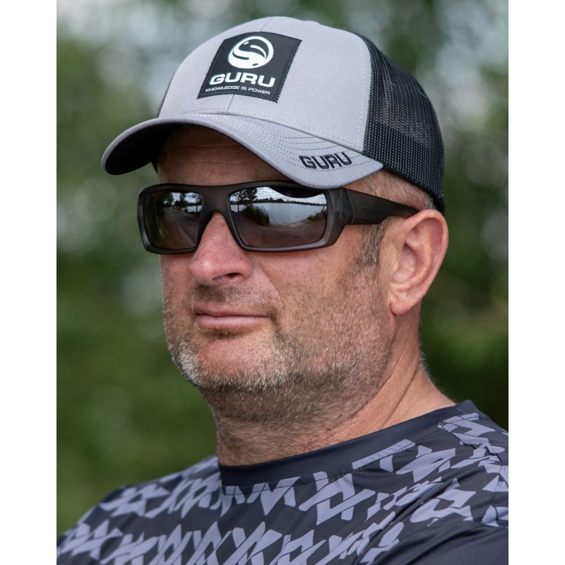 CASQUETTE GREY PATCH TRUCKER CAP GURU