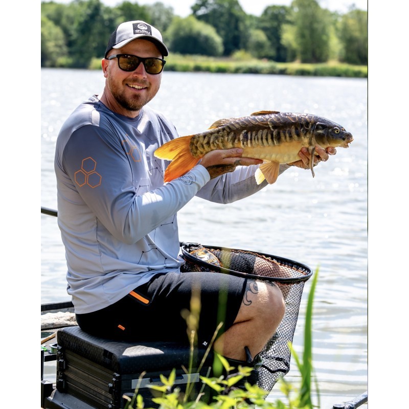 CASQUETTE GREY PATCH TRUCKER CAP GURU