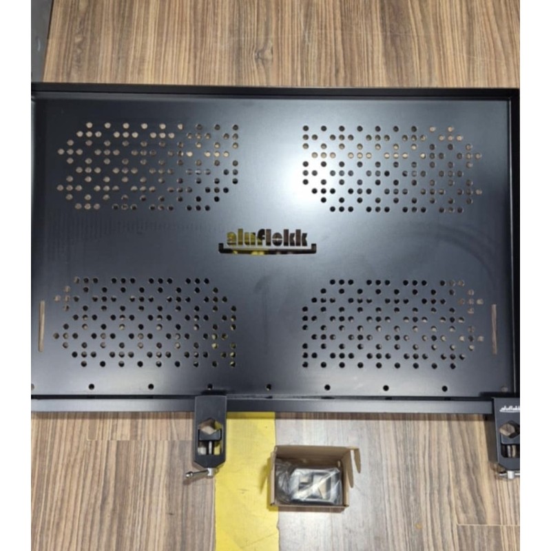 MAXI DESSERTE EN ALUMINIUM 80X50 CM ALUFLOKK