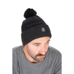 BONNET GREY SHERPA BOBBLE HAT GRIS MATRIX