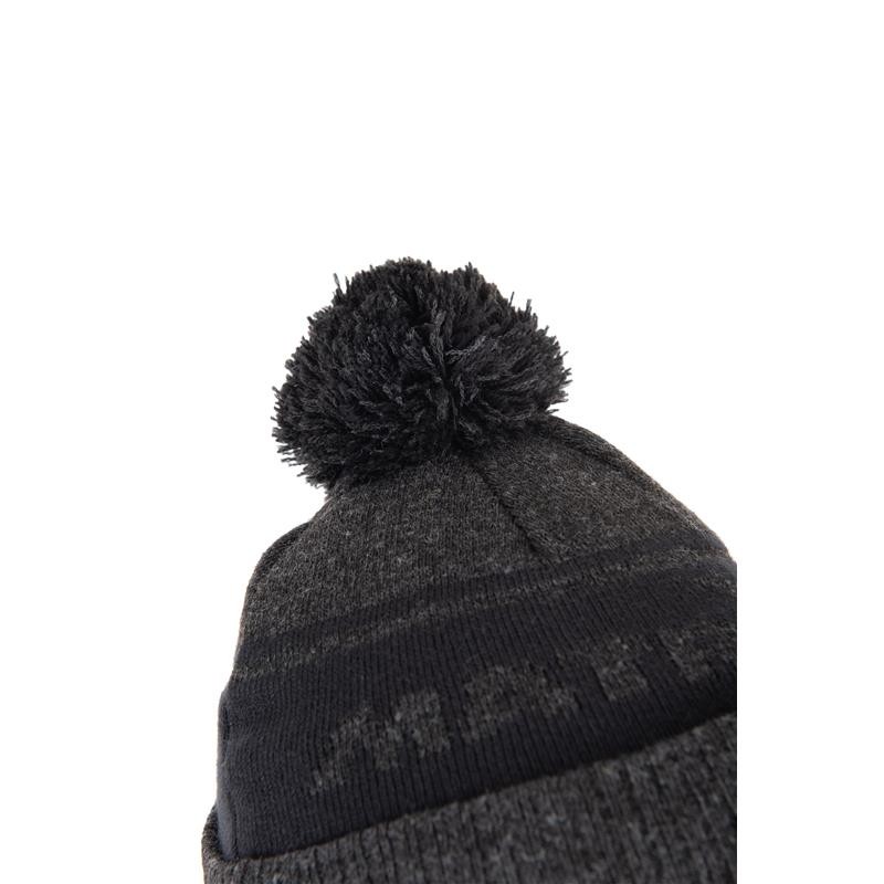 BONNET GREY SHERPA BOBBLE HAT GRIS MATRIX