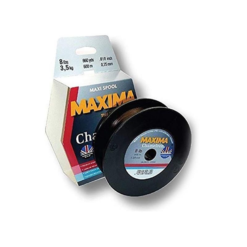 NYLON MAXI SPOOL CHAMELEON 600 M MAXIMA
