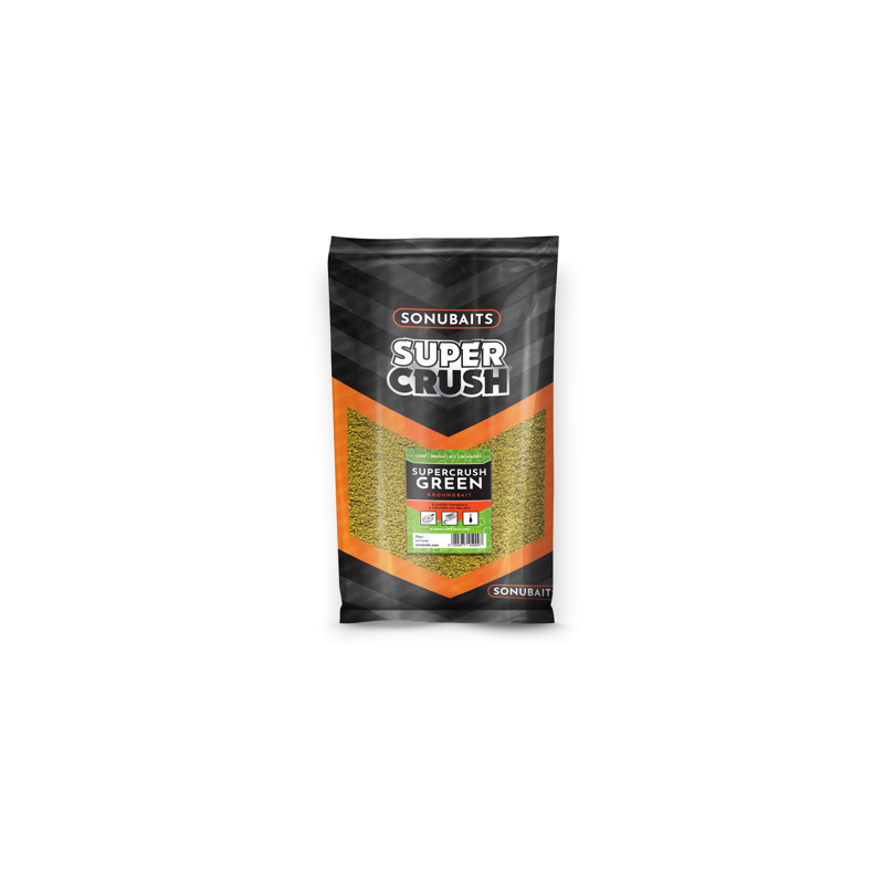 AMORCE SUPERCRUSH GREEN 2KG SONUBAITS