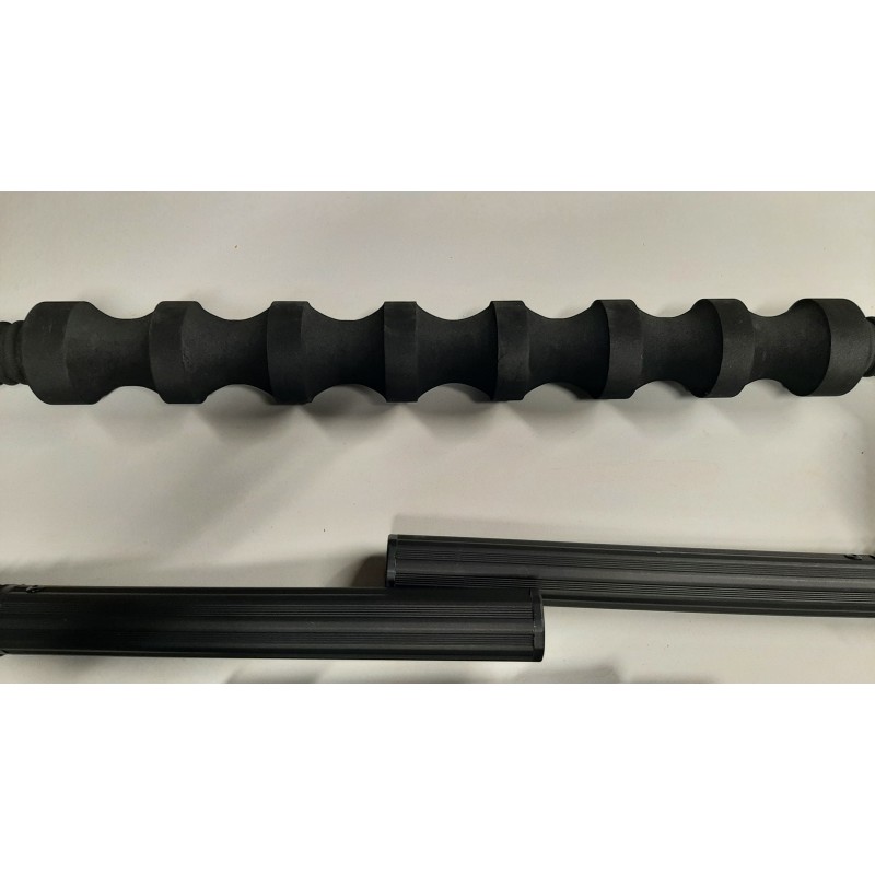 BARRE REPOSE CANNE 7 CRANS+ DEUX BARRES DE LIAISONS 160 MM RIVE