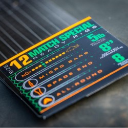 HAMEÇON MONTE MATCH SPECIAL RIG 20CM GURU HAMEÇON MONTE MATCH SPECIAL RIG 20CM GURU