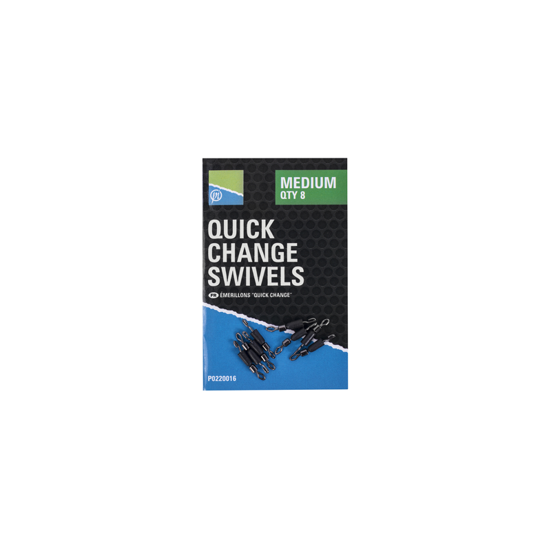 Preston Innovations - Emerillon Quick Change Swivels Preston Innovations - Emerillon Quick Change Swivels