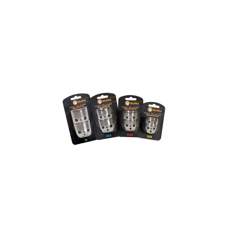 COUPELLE FAST RELEASE POLE POTS X 2 GURU